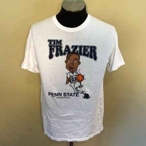 Tim Frazier Penn State Nittany Lions Men’s Basketball Caricature Tee Size Medium